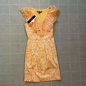 Cynthia Steffe Summer Yellow Dress Size 0
